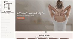 Desktop Screenshot of etchiropractic.com